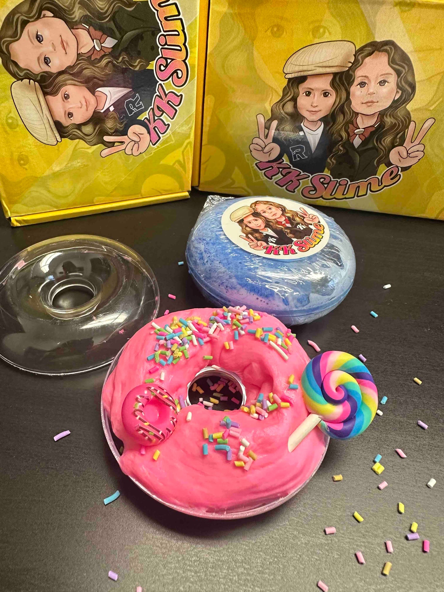 Donut Slime Box